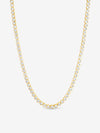 Jon Richard Gold Plated Tennis Round Bezel Necklace x