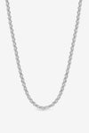 JON RICHARD RHODIUM PLATE CRYSTAL FINE MULTI STONE NECKLACE