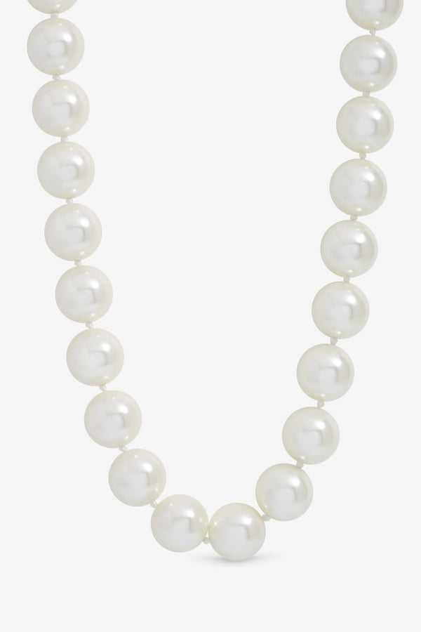 Jon Richard 18" Large Cream Pearl Necklace