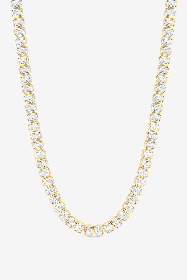Jon Richard Gold Plated Bezel Allway Necklace