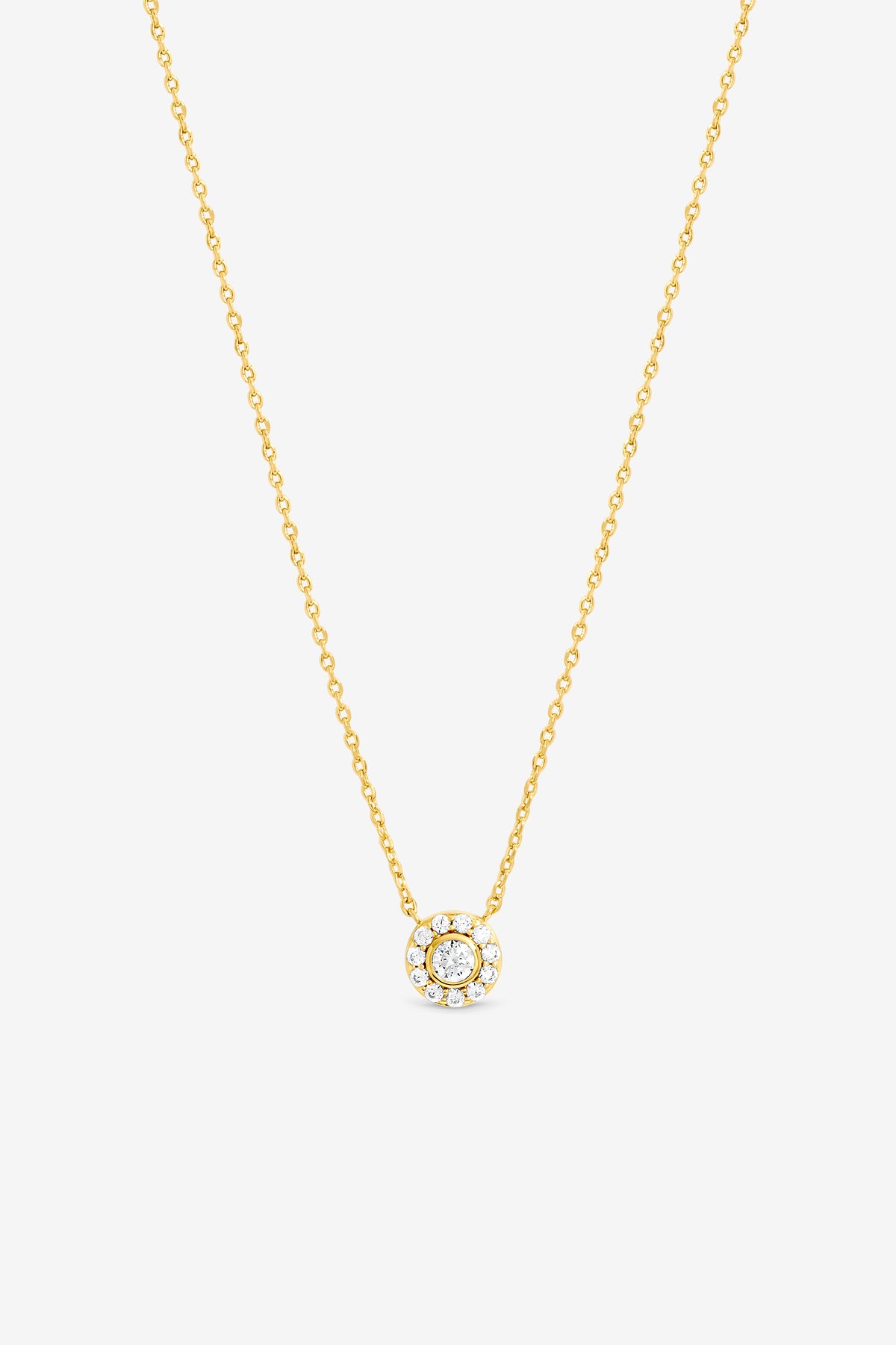 Jon Richard Gold Plated Mini Crystal Pendant