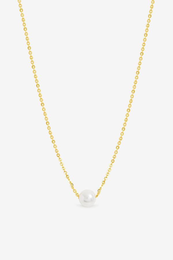 Jon Richard Gold Plated Floating Pearl Pendant