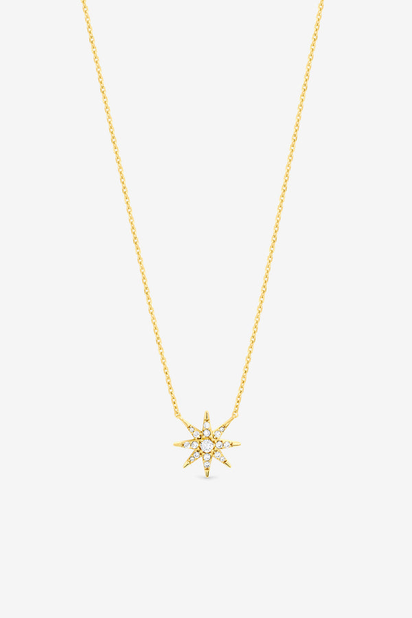 Jon Richard Gold Plated Star Pendant