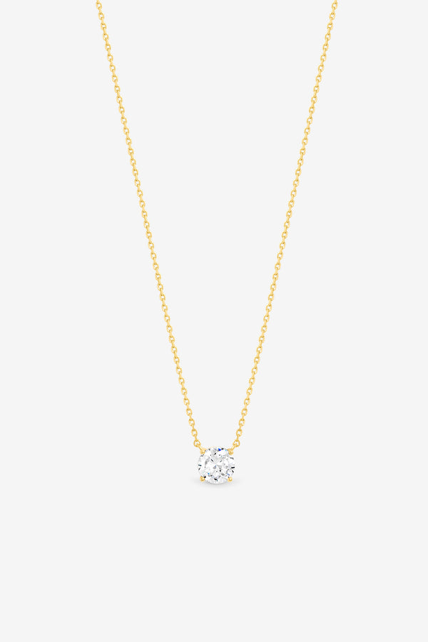 Jon Richard Gold Plated Crystal Pendant