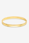Jon Richard Waterproof Gold Plated Polished Bangle
