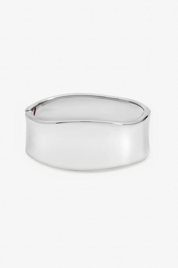 Jon Richard Silver Plated Large Curve Cuff