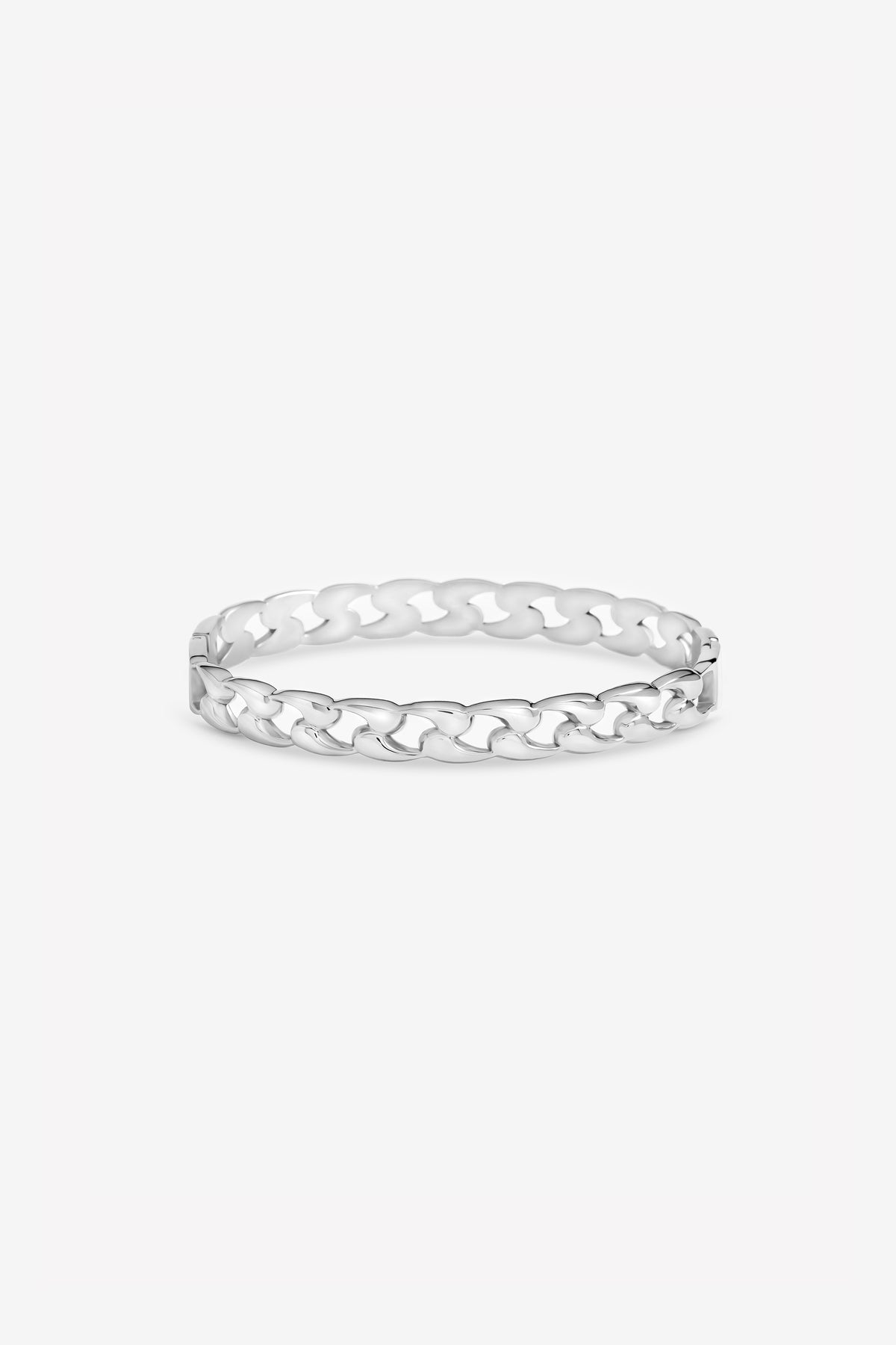 JON RICHARD GOLD PLATE CHAIN STAINLESS STEEL BANGLE