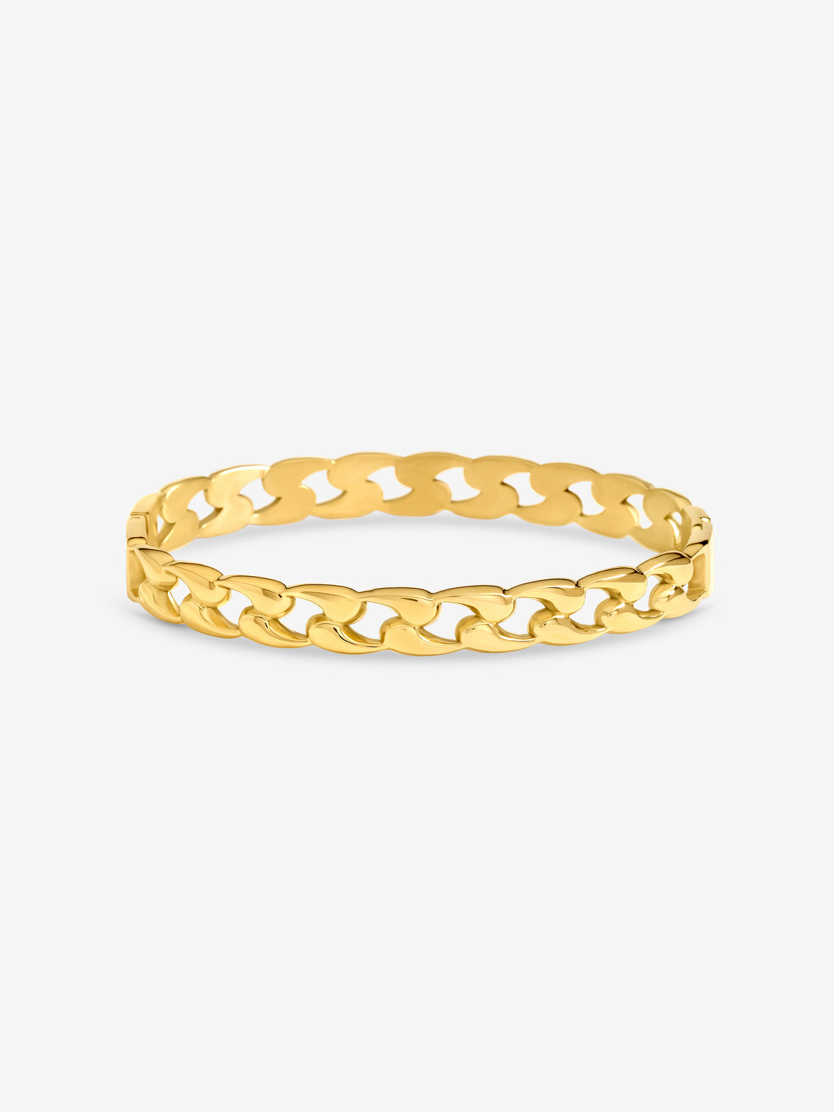 Jon Richard Gold Plated Chain Stainless Steel Waterproof Bangle