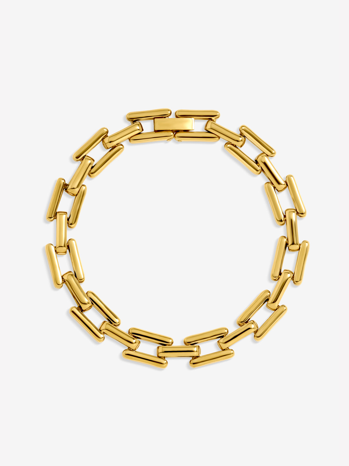 Jon Richard Gold Plated Link Stainless Steel Waterproof Bracelet