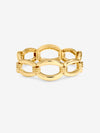 JON RICHARD GOLD PLATE CHAIN STRETCH BRACELET