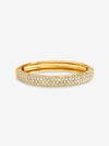 Jon Richard Gold Plated Pave Bangle