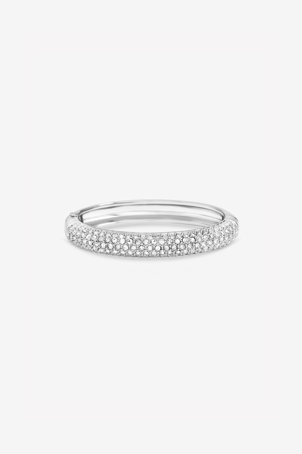 JON RICHARD RHODIUM PLATE PAVE BANGLE