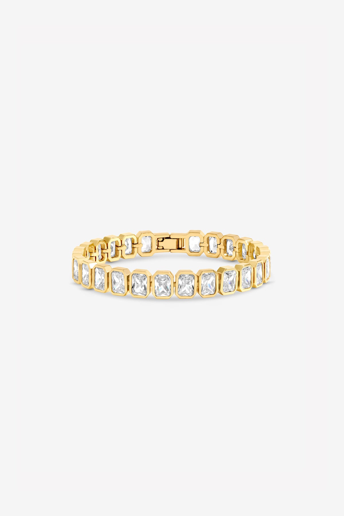 JON RICHARD GOLD PLATE CRYSTAL BRACELET