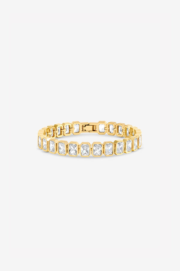 JON RICHARD GOLD PLATE CRYSTAL BRACELET