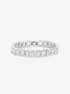 Jon Richard Rhodium Plated Crystal Bracelet
