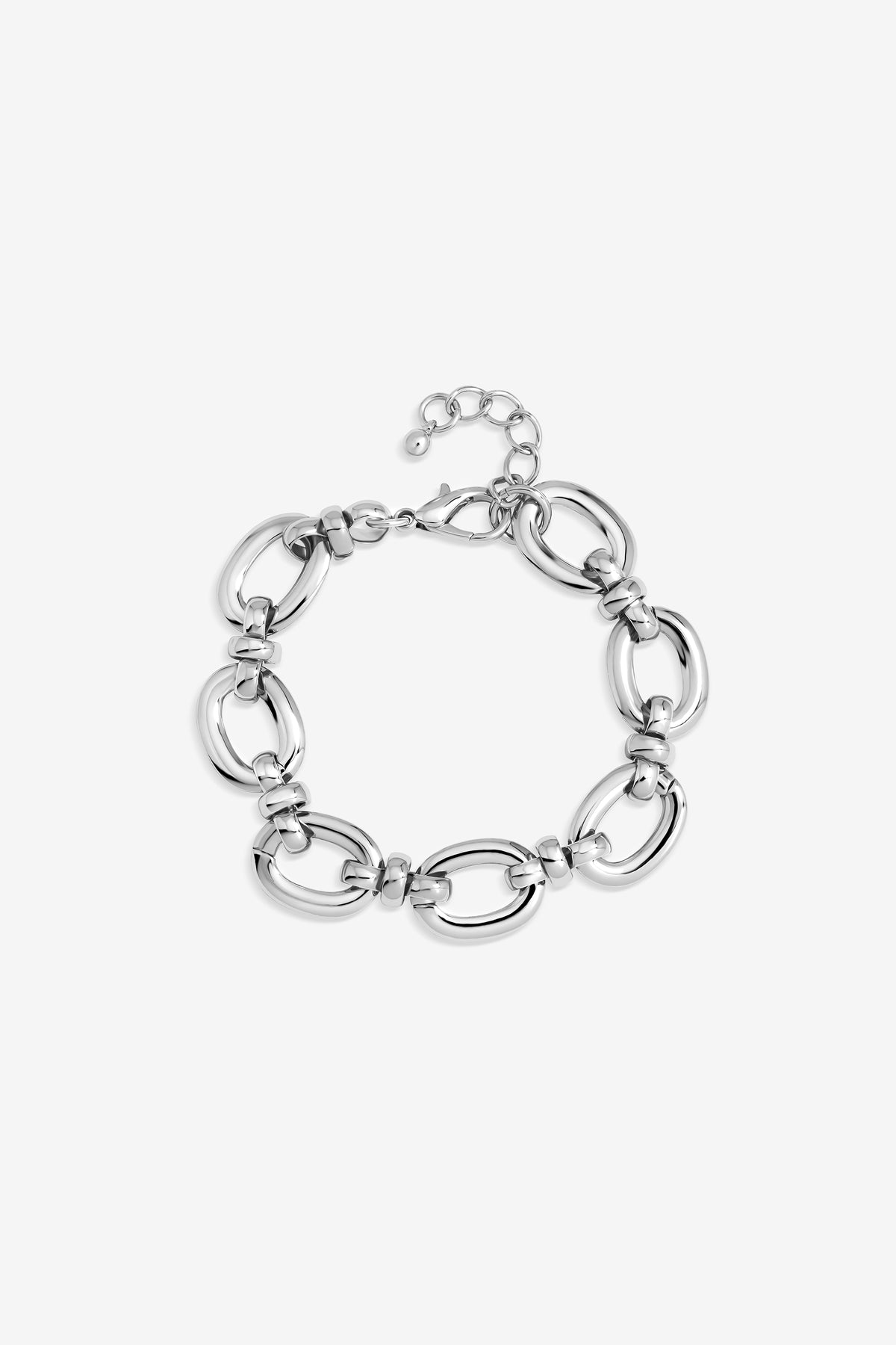 JON RICHARD SILVER PLATE OPENLINK BRACELET