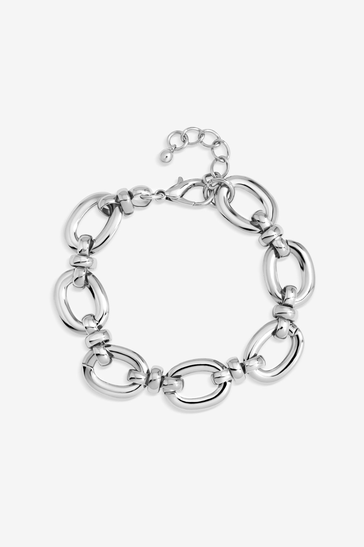 Jon Richard Silver Plated Open Link Bracelet