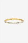 Jon Richard Gold Plated 4mm Tennis Waterproof Bracelet
