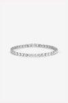 Jon Richard Silver Plated 4mm Tennis Waterproof Bracelet