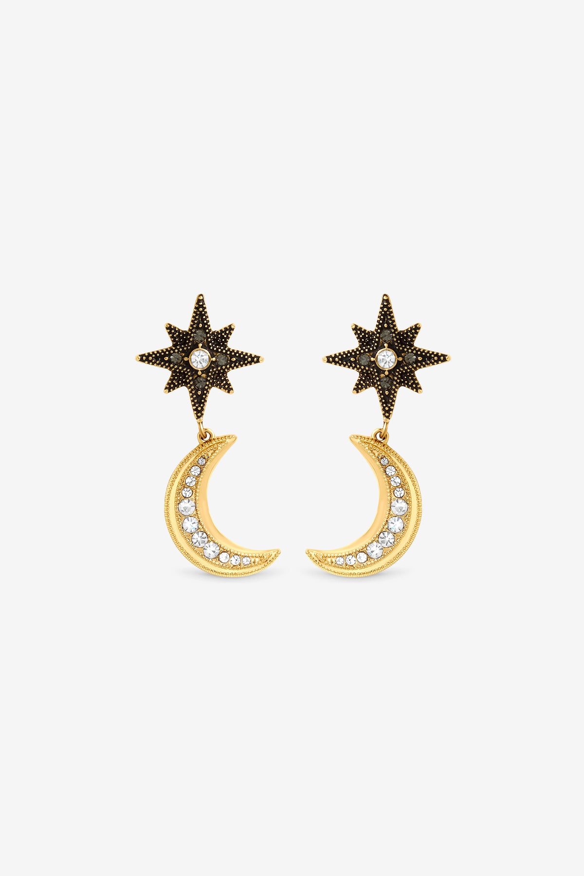 MOOD 2 TONE CELESTIAL CHARM EARRING