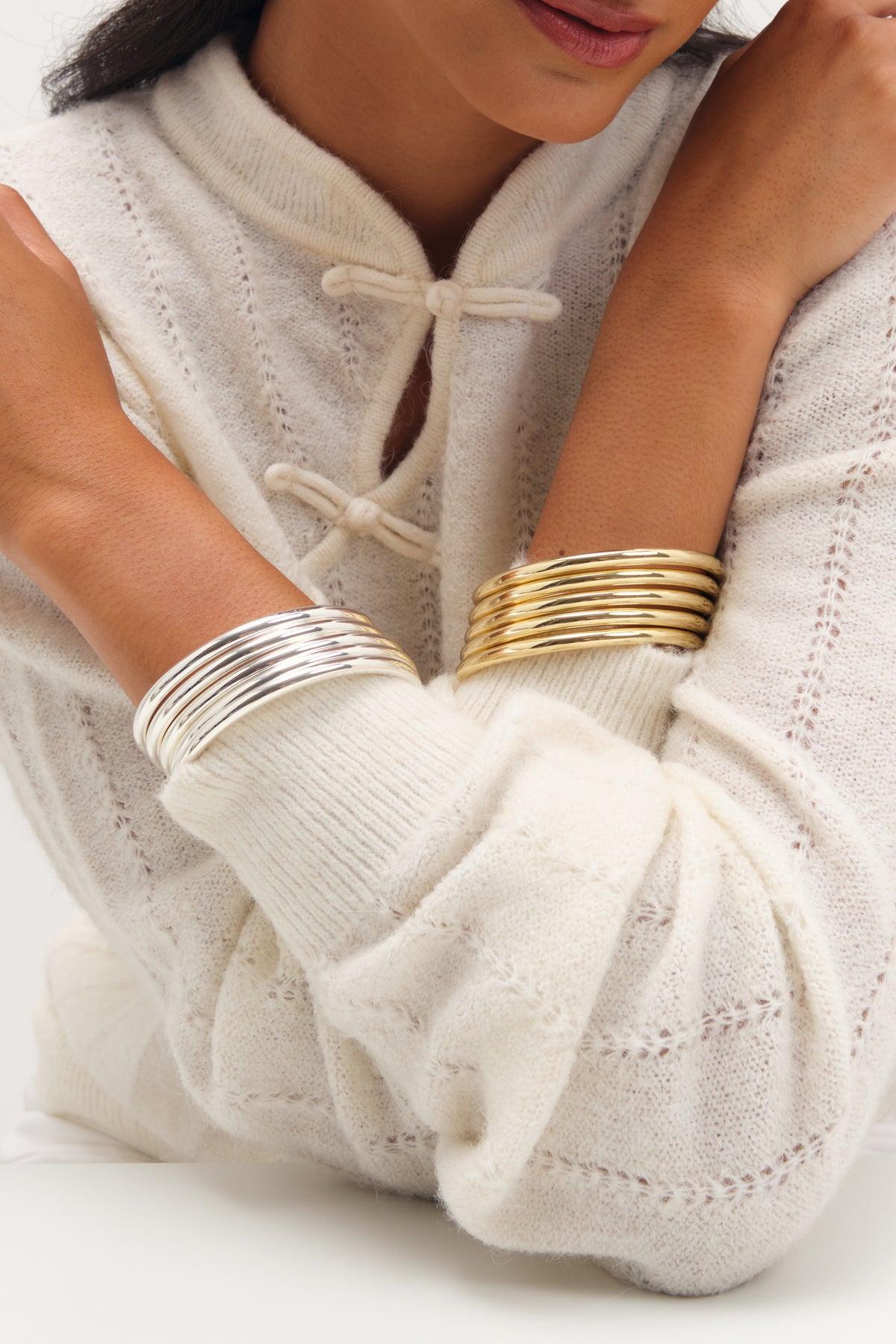 MOOD SILVER MULTI BANGLE PACK