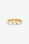 MOOD GOLD PLATE AND CRYSTAL STRETCH BARCELET