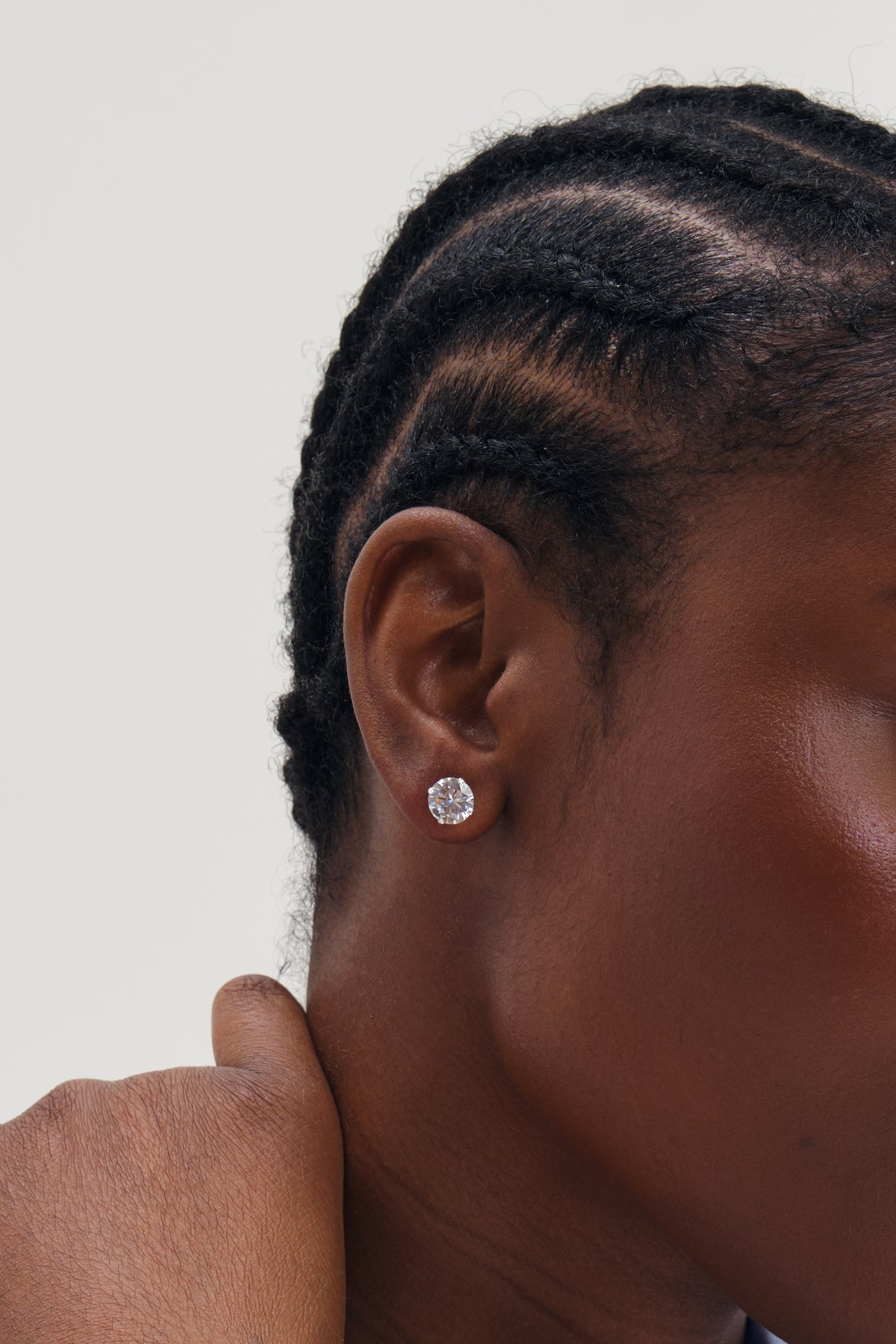 10mm Brilliant Round Stud Earrings