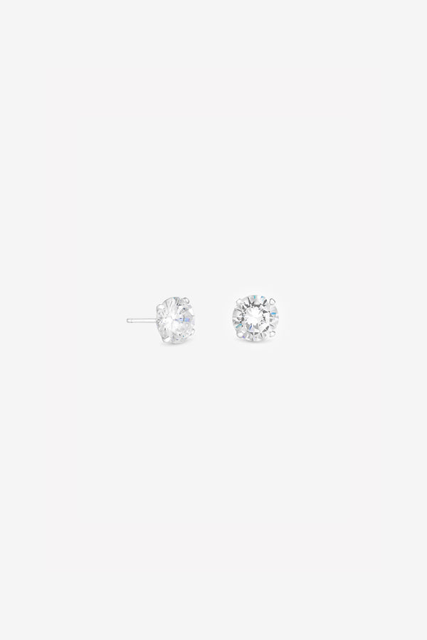 10mm Brilliant Round Stud Earrings