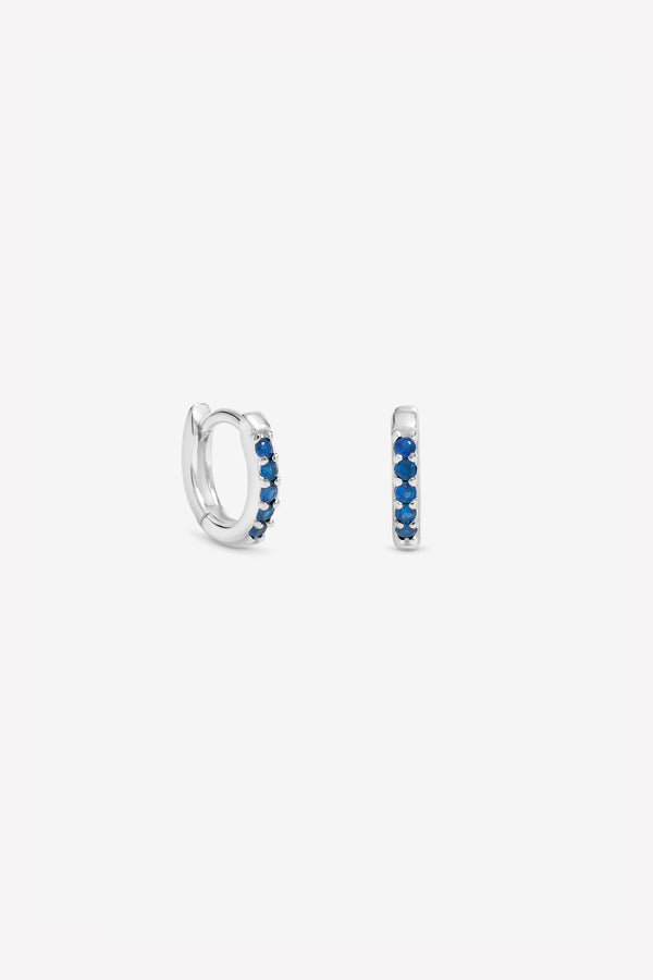 Sapphire Mini 10mm Hoop