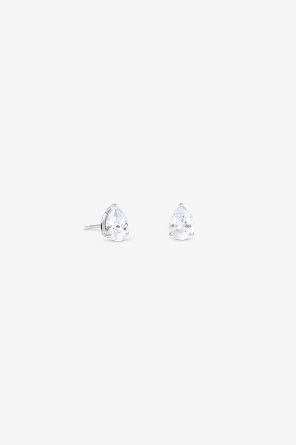 Pear Cut Stud Earrings