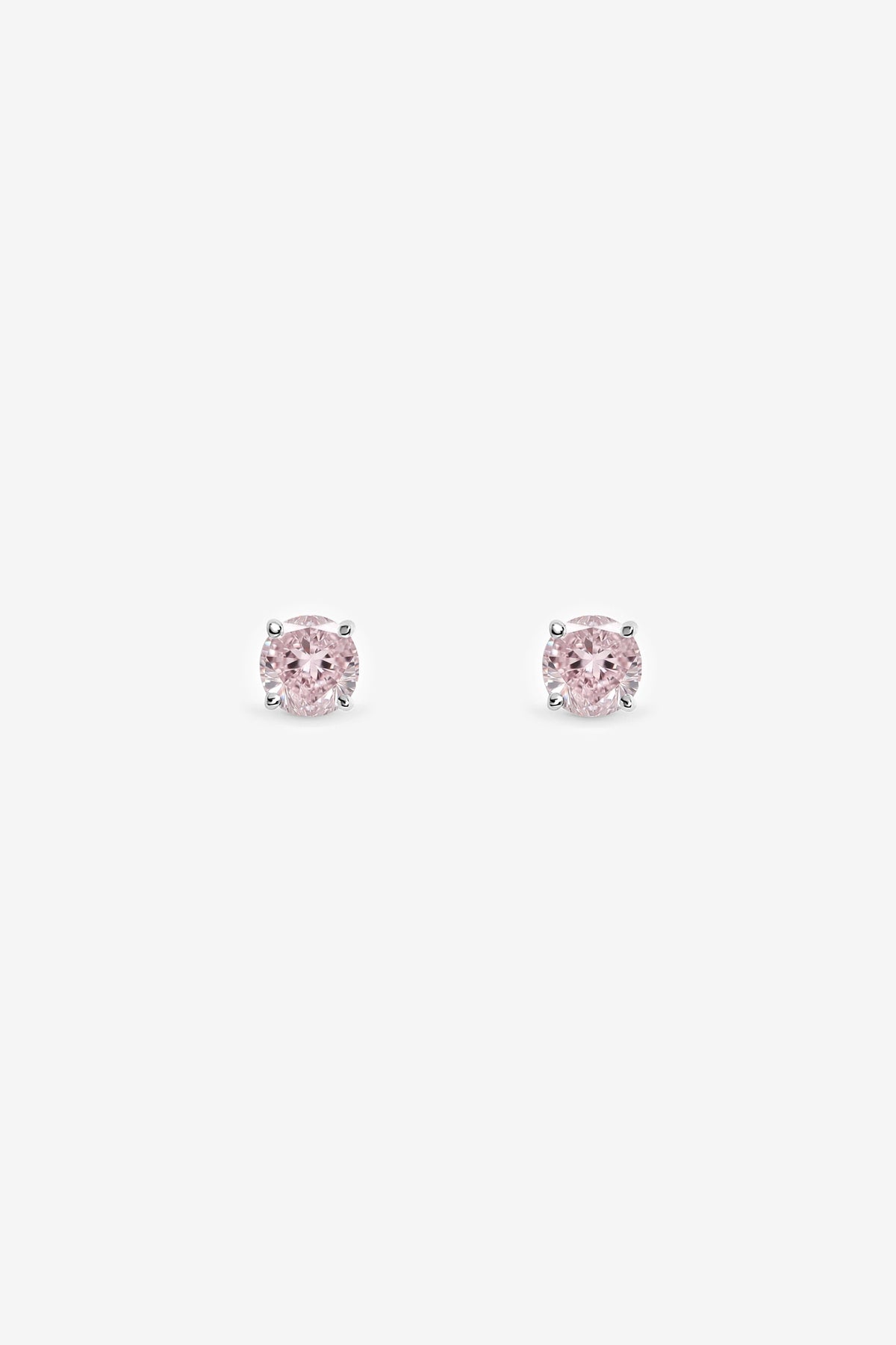 Simply Silver 925 Sterling Silver Vintage Rose Solitaire Earrings - Gift Boxed