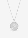 Simply Silver Sterling Silver 925 Zodiac Horoscope Pendant - Sagittarius