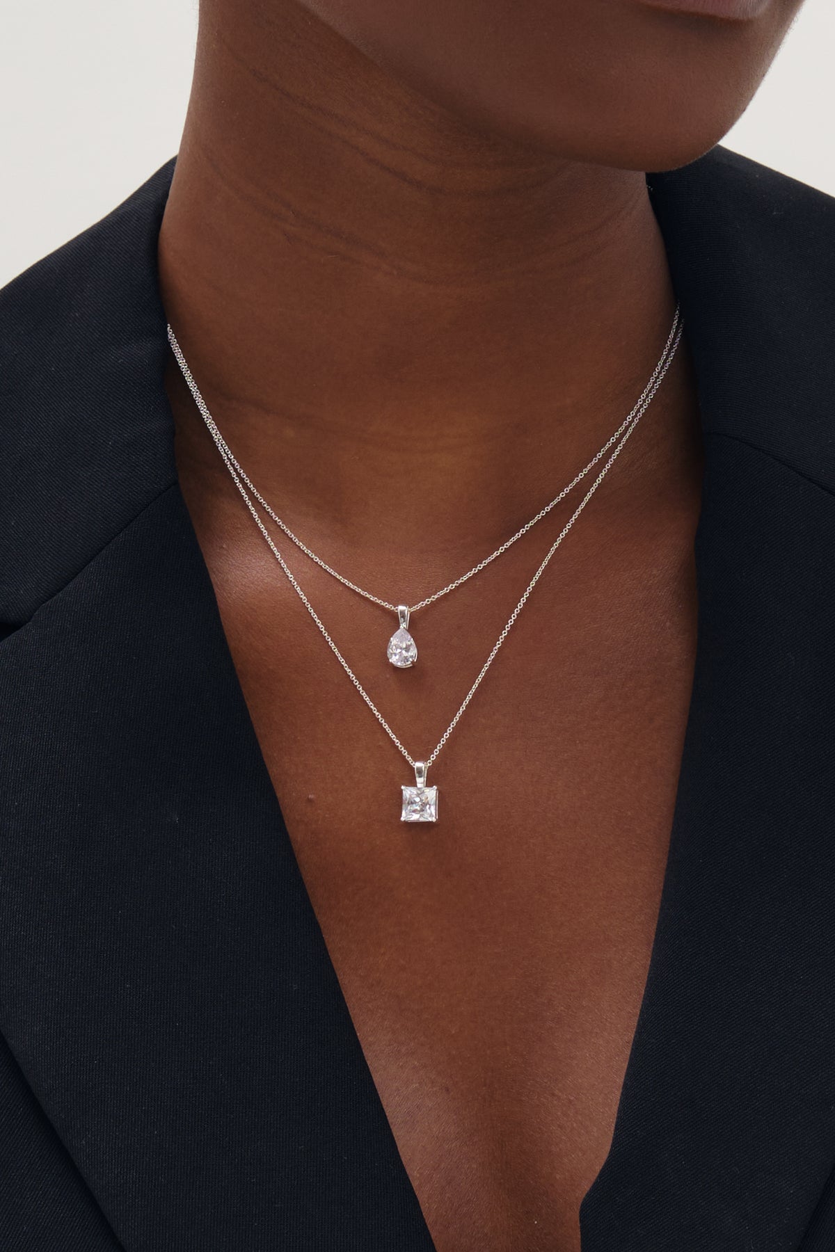 Princess Cut Pendant