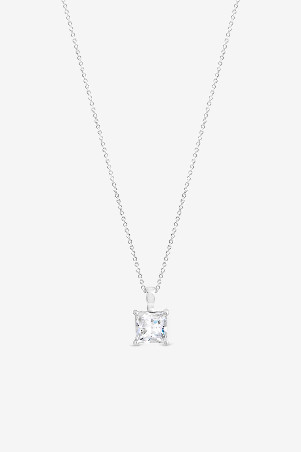 Princess Cut Pendant