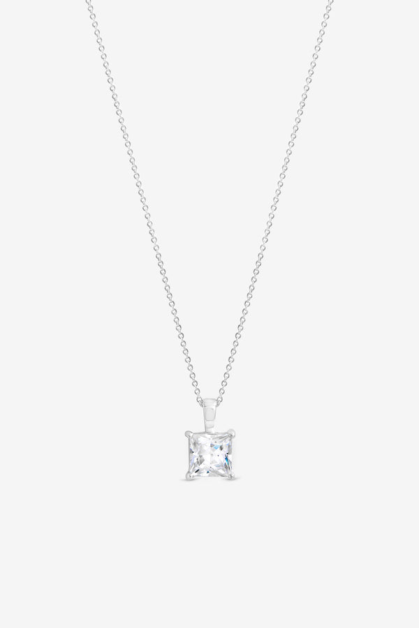 Princess Cut Pendant