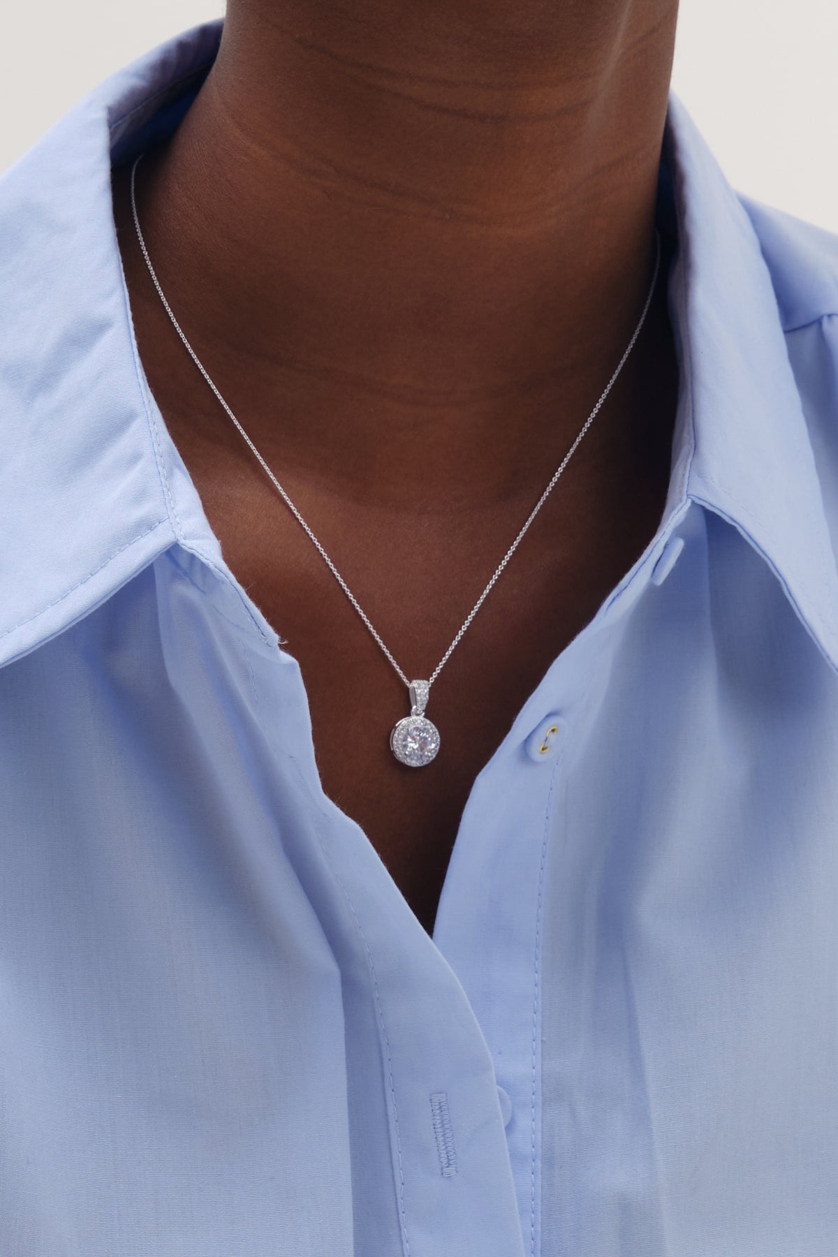 Clara Halo Pendant