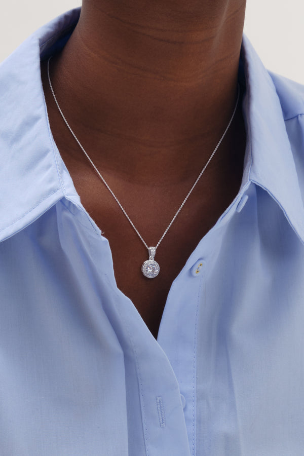 Clara Halo Pendant