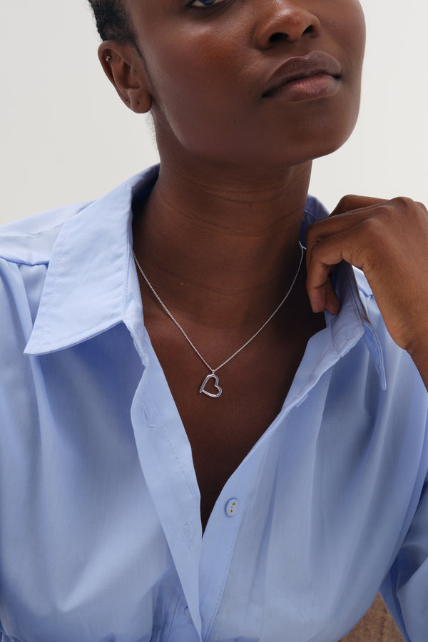 Open Heart Necklace