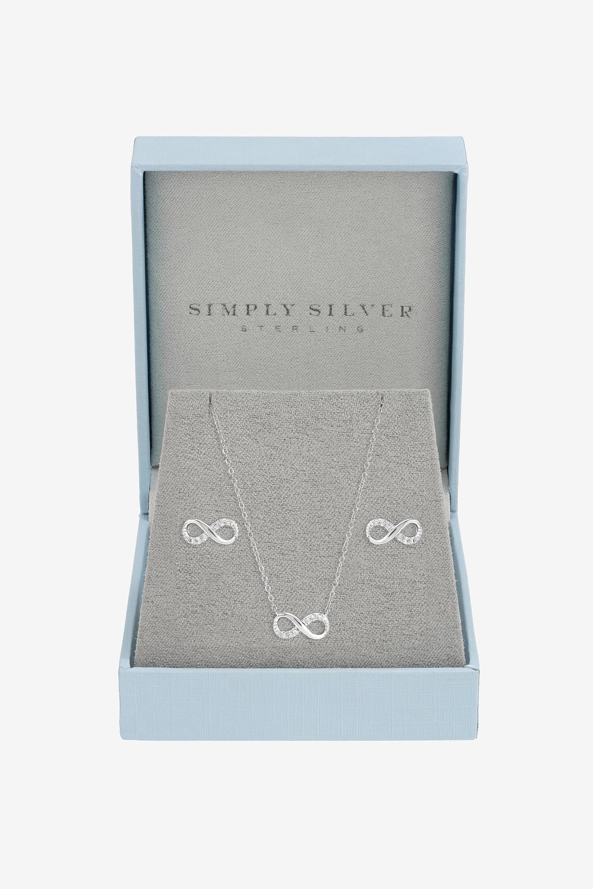 Pave Infinity Set