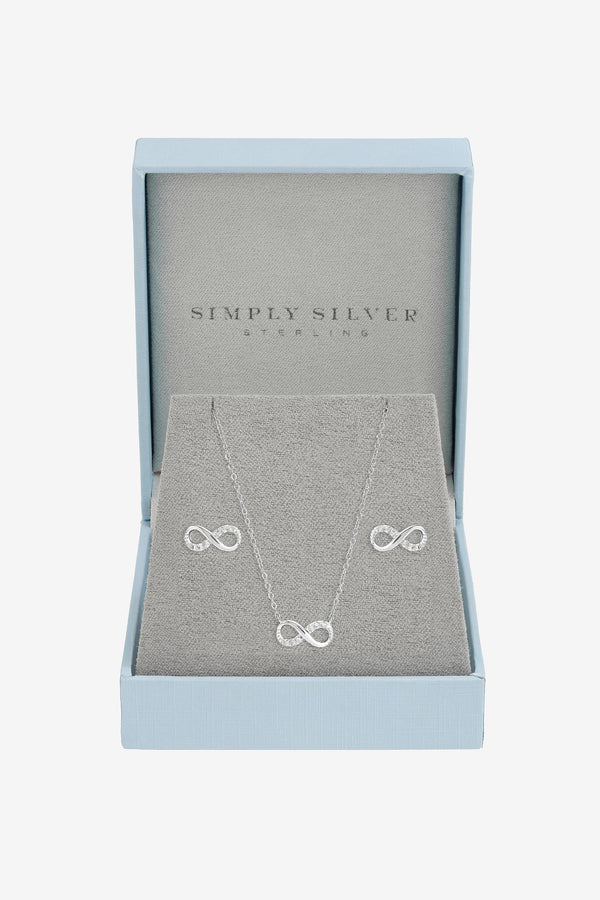 Pave Infinity Set