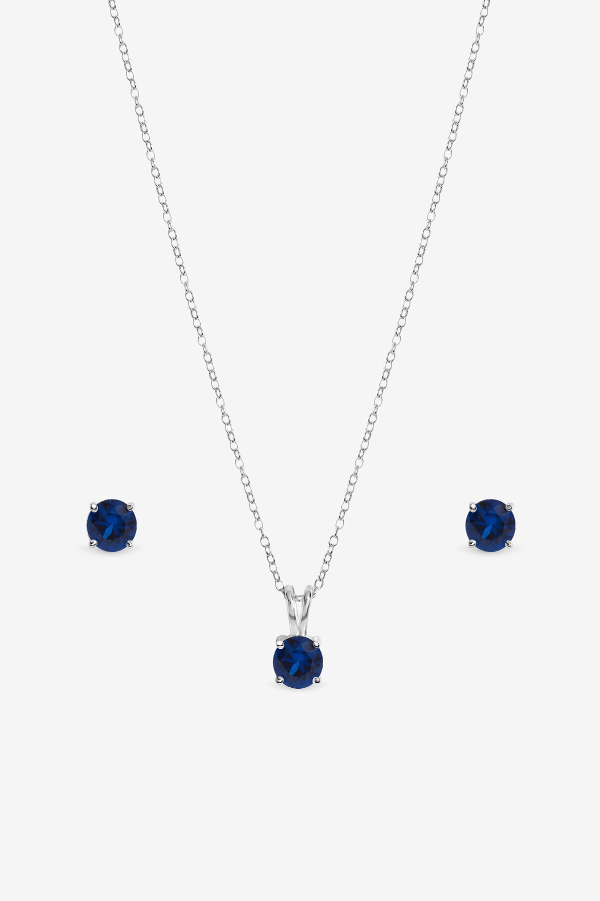 Sapphire Solitaire Set