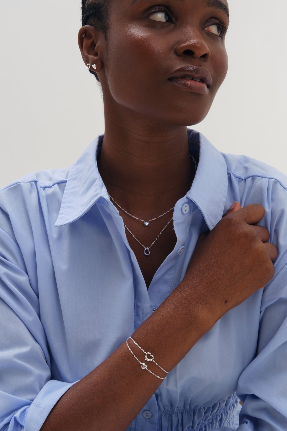 Open Heart Bracelet