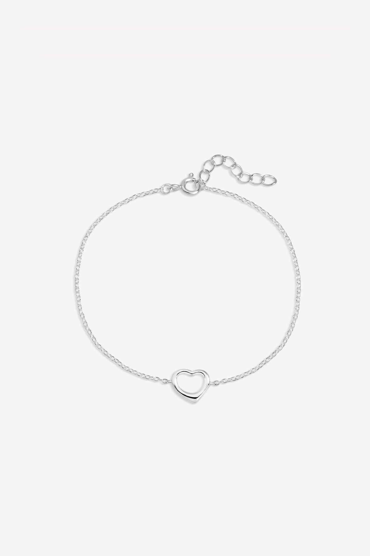 Open Heart Bracelet