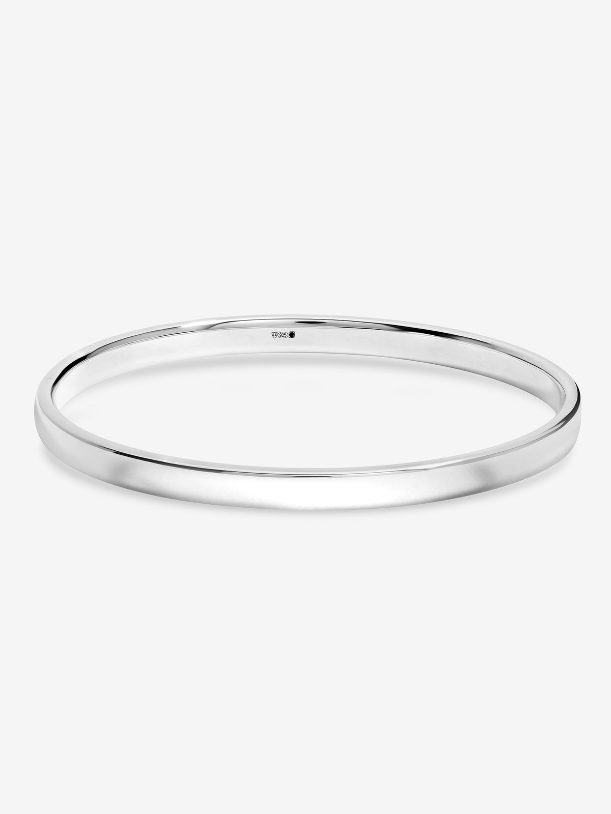 Simply Silver 925 Sterling Silver Simply Silver Sterling Silver Bangle - Gift Pouch